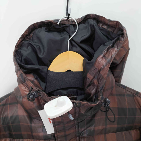 Daiz  チェック柄 ダウンジャケット メンズ